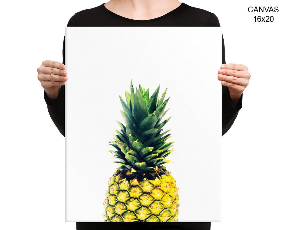 Pineapple Print, Beautiful Wall Art with Frame and Canvas options available Nature Decor