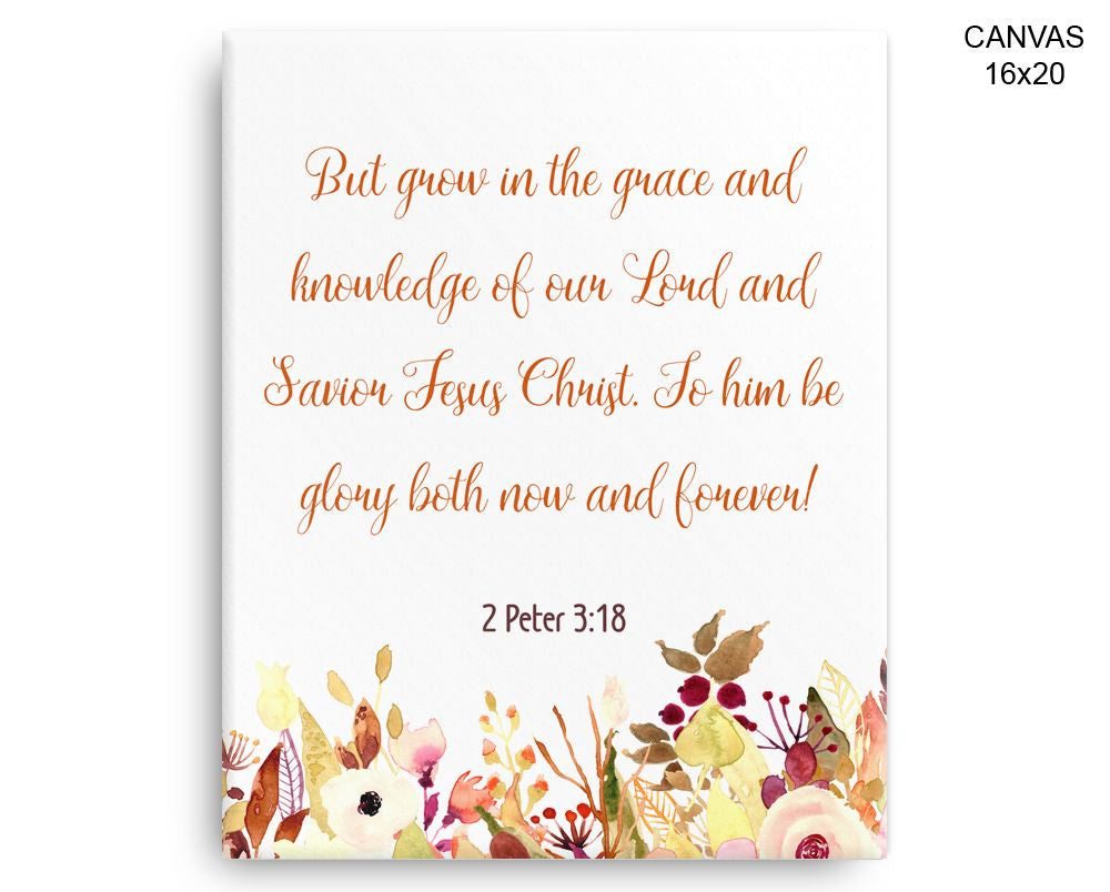 Peter Scripture Print, Beautiful Wall Art with Frame and Canvas options available Bible Decor