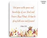 Peter Scripture Print, Beautiful Wall Art with Frame and Canvas options available Bible Decor