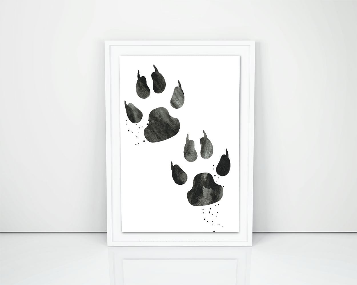 Wall Art Bear Paw Digital Print Bear Paw Poster Art Bear Paw Wall Art Print Bear Paw Living Room Art Bear Paw Living Room Print Bear Paw - Digital Download