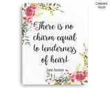 Jane Austen Print, Beautiful Wall Art with Frame and Canvas options available Inspirational Decor