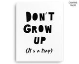 Grow Trap Print, Beautiful Wall Art with Frame and Canvas options available Nursery Decor