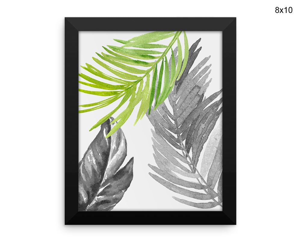 Watercolor Leaves Print, Beautiful Wall Art with Frame and Canvas options available  Decor