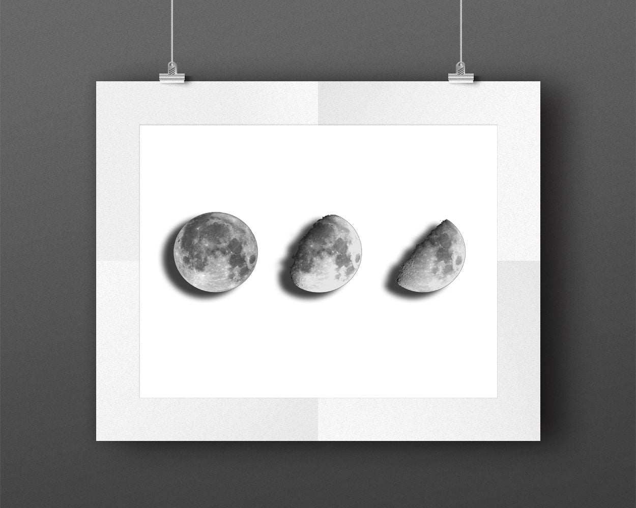 Wall Art Moon Digital Print Moon Poster Art Moon Wall Art Print Moon Bedroom Art Moon Bedroom Print Moon Wall Decor Moon universe decor - Digital Download