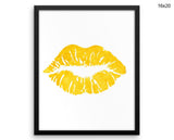 Lips Print, Beautiful Wall Art with Frame and Canvas options available Beauty Decor