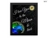 Love Print, Beautiful Wall Art with Frame and Canvas options available Nursery Decor