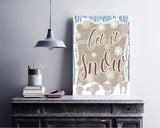 Wall Decor Let It Snow Printable Let It Snow Prints Let It Snow Sign Let It Snow Winter Art Let It Snow Winter Print Let It Snow Printable - Digital Download