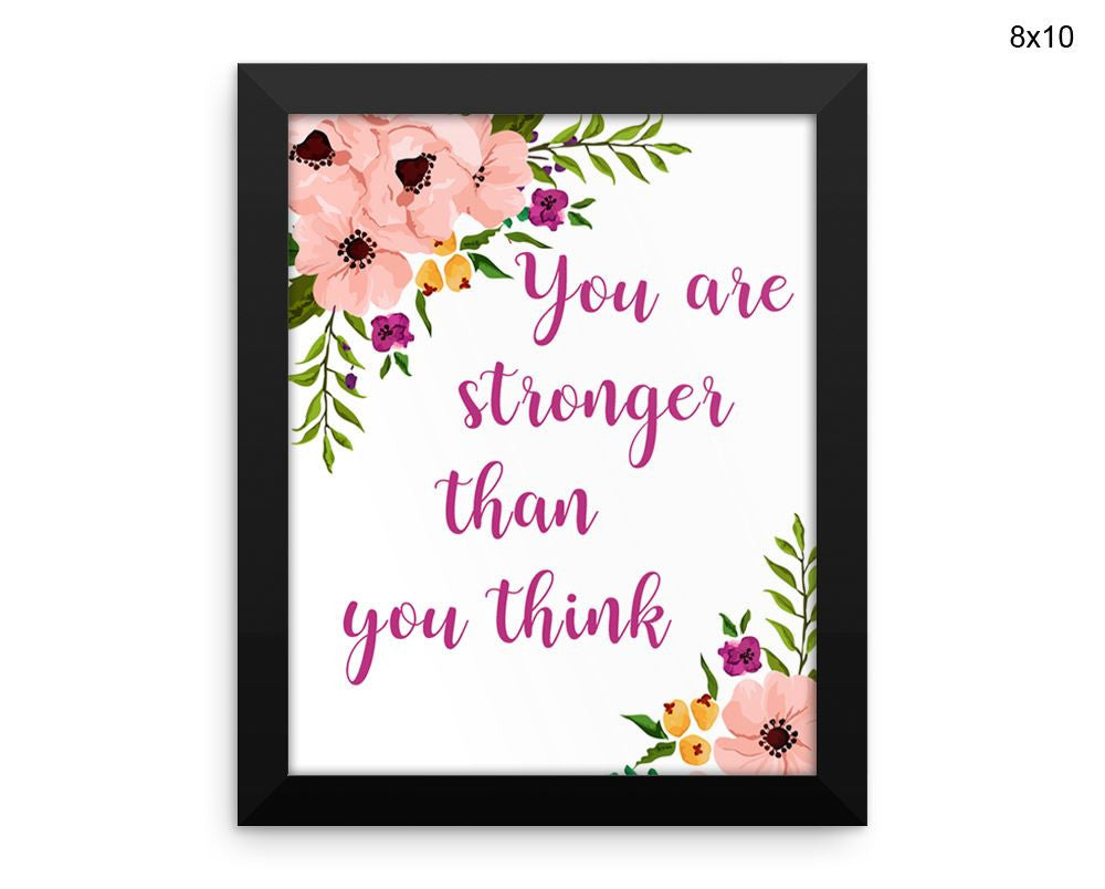 Stronger Print, Beautiful Wall Art with Frame and Canvas options available  Decor