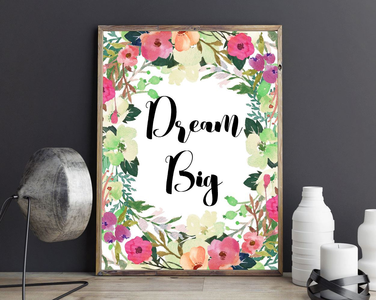 Wall Art Dream Digital Print Dream Poster Art Dream Wall Art Print Dream Nursery Art Dream Nursery Print Dream Wall Decor Dream - Digital Download