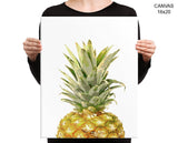 Pineapple Print, Beautiful Wall Art with Frame and Canvas options available Nature Decor