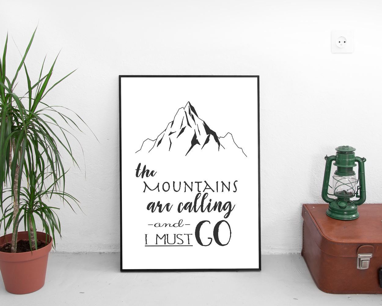 Wall Art Mountains Digital Print Mountains Poster Art Mountains Wall Art Print Mountains Adventure Art Mountains Adventure Print Mountains - Digital Download