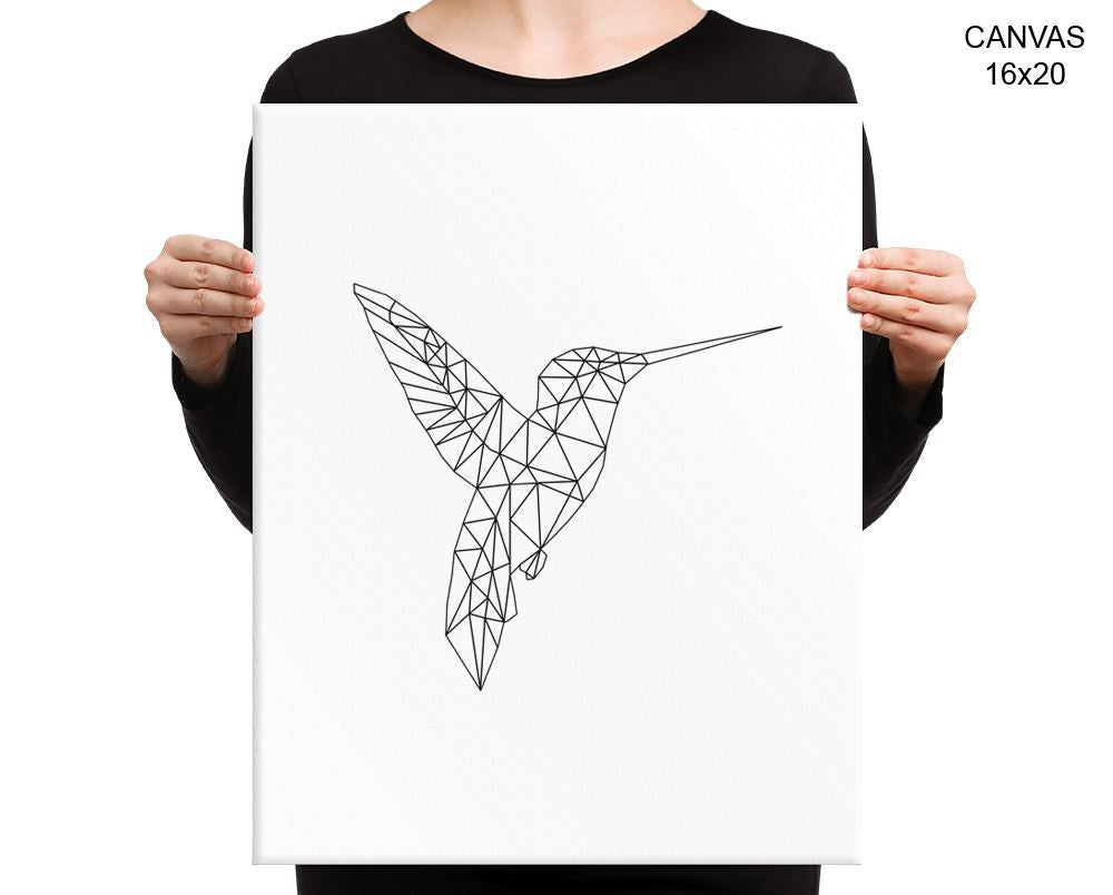 Hummingbird Print, Beautiful Wall Art with Frame and Canvas options available Animal Decor