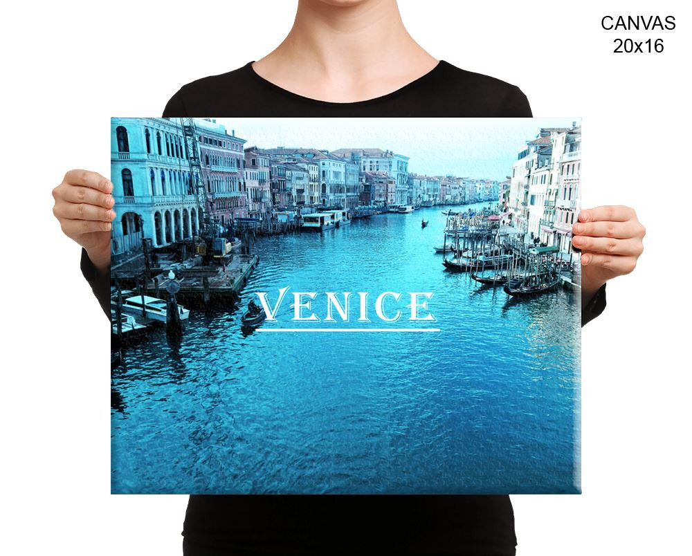 Italy Venice Print, Beautiful Wall Art with Frame and Canvas options available Photography Decor