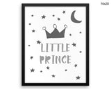 Crown Prince Print, Beautiful Wall Art with Frame and Canvas options available Nursery Decor