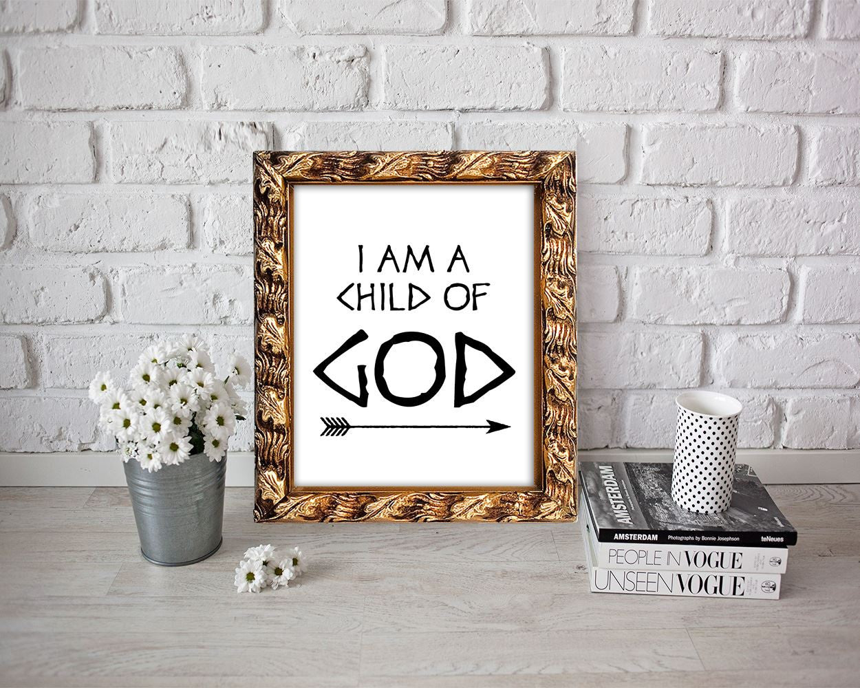 Wall Art I Am A Child Of God Digital Print I Am A Child Of God Poster Art I Am A Child Of God Wall Art Print I Am A Child Of God Faith Art I - Digital Download