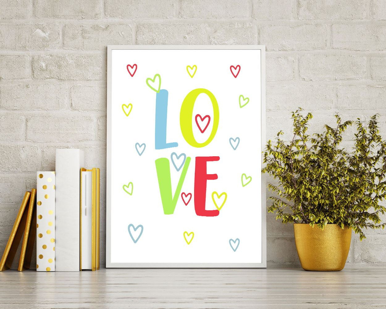 Wall Art Kids Room Digital Print Kids Room Poster Art Kids Room Wall Art Print Kids Room Love Art Kids Room Love Print Kids Room Wall Decor - Digital Download