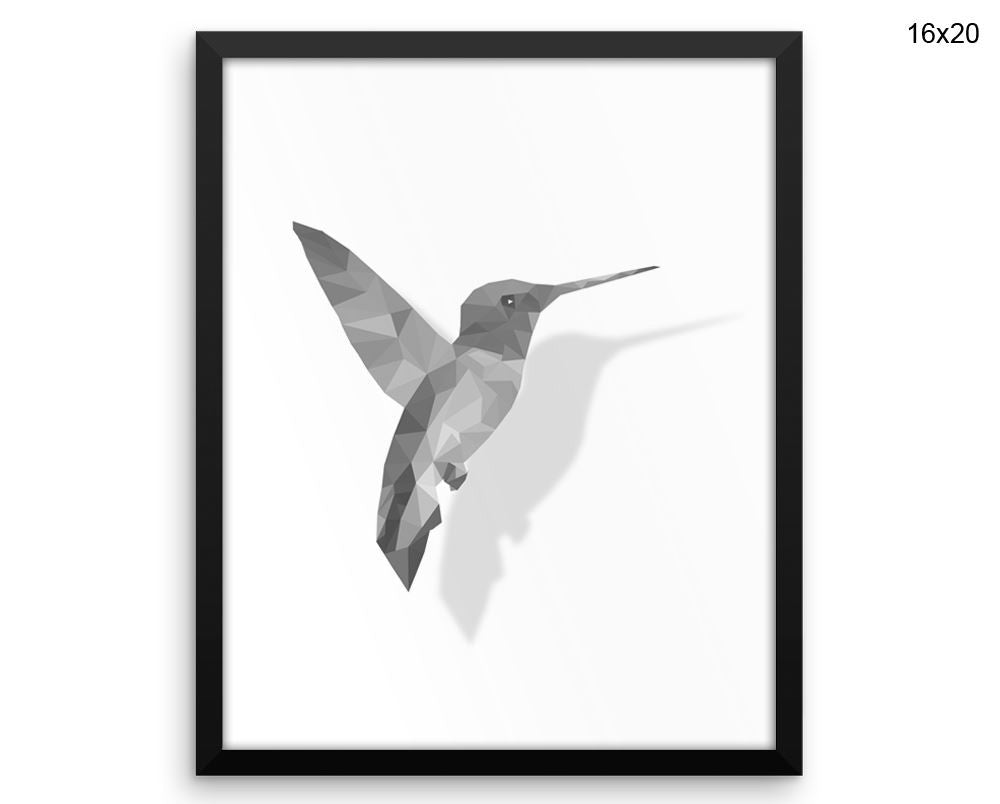 Bird Print, Beautiful Wall Art with Frame and Canvas options available Low Poly Decor