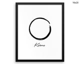 Karma Minimalism Print, Beautiful Wall Art with Frame and Canvas options available  Decor