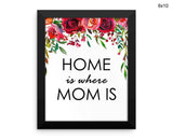 Gift For Mom Print, Beautiful Wall Art with Frame and Canvas options available  Decor