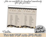 Brown And Beige Seashells And Pearls Bridal Shower Theme: I Love You Game - multilanguage game, bridal shower style, party plan - 65924 - Digital Product