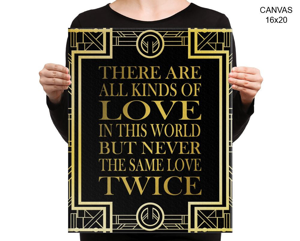 Love Gatsby Print, Beautiful Wall Art with Frame and Canvas options available  Decor