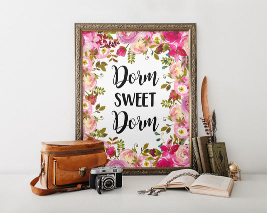 Wall Art Dorm Sweet Dorm Digital Print Dorm Sweet Dorm Poster Art Dorm Sweet Dorm Wall Art Print Dorm Sweet Dorm Student Art Dorm Sweet Dorm - Digital Download