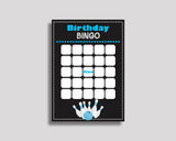 Bowling Bingo Cards Bowling Bingo Game Bowling Birthday Bingo Cards Black Blue Bingo 60 Cards Boy 5DVSP