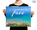 Sea Free Print, Beautiful Wall Art with Frame and Canvas options available Photography Decor