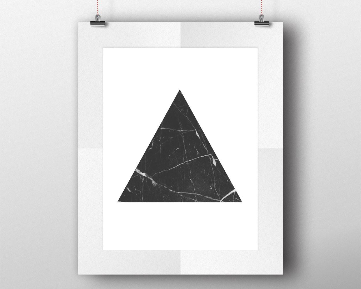 Triangle Framed Print Available Marble Canvas Print Available Triangle Geometric Art Marble Geometric Print Triangle Printed Marble - Digital Download