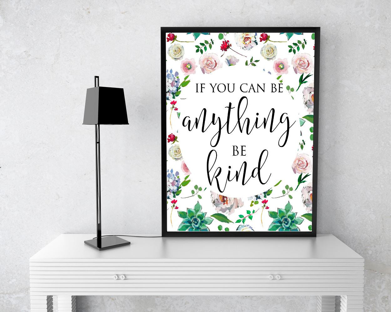 Wall Art Be Kind Digital Print Be Kind Poster Art Be Kind Wall Art Print Be Kind Inspirational Art Be Kind Inspirational Print Be Kind Wall - Digital Download