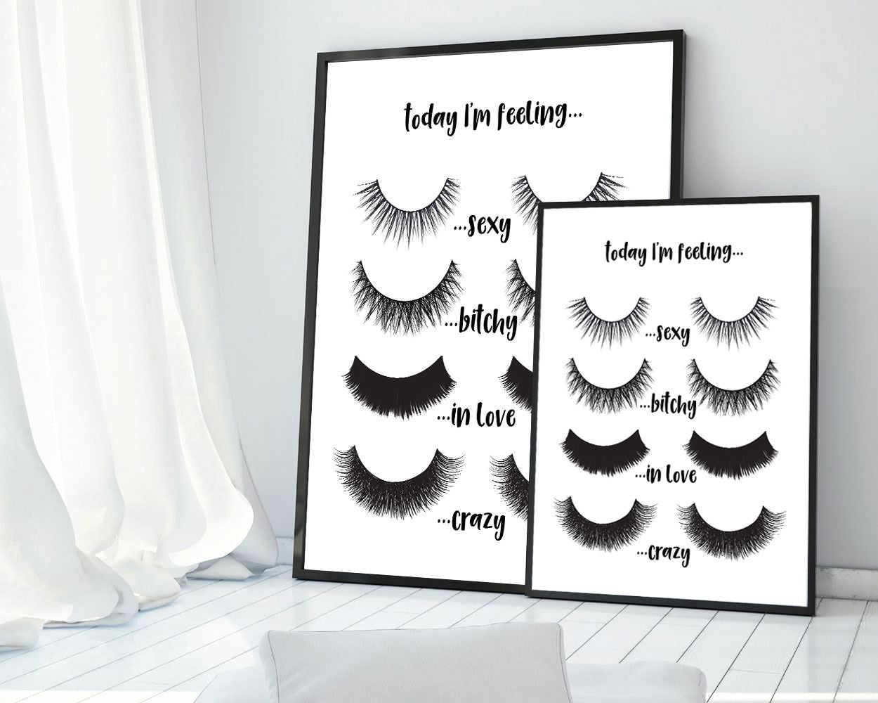 Wall Art Eye Lashes Digital Print Eye Lashes Poster Art Eye Lashes Wall Art Print Eye Lashes Beauty Art Eye Lashes Beauty Print Eye Lashes - Digital Download