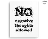 Positivity Print, Beautiful Wall Art with Frame and Canvas options available Gym Decor