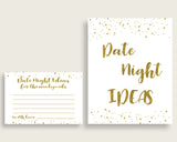 Date Night Ideas Bridal Shower Date Night Ideas Gold Bridal Shower Date Night Ideas Bridal Shower Gold Date Night Ideas Gold White G2ZNX