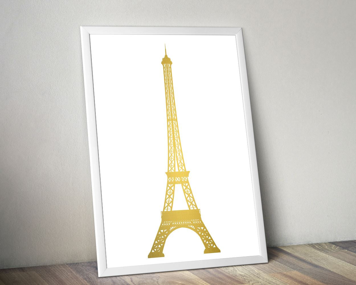 Wall Art Eiffel Tower Digital Print Eiffel Tower Poster Art Eiffel Tower Wall Art Print Eiffel Tower  Wall Decor Eiffel Tower gold art decor - Digital Download