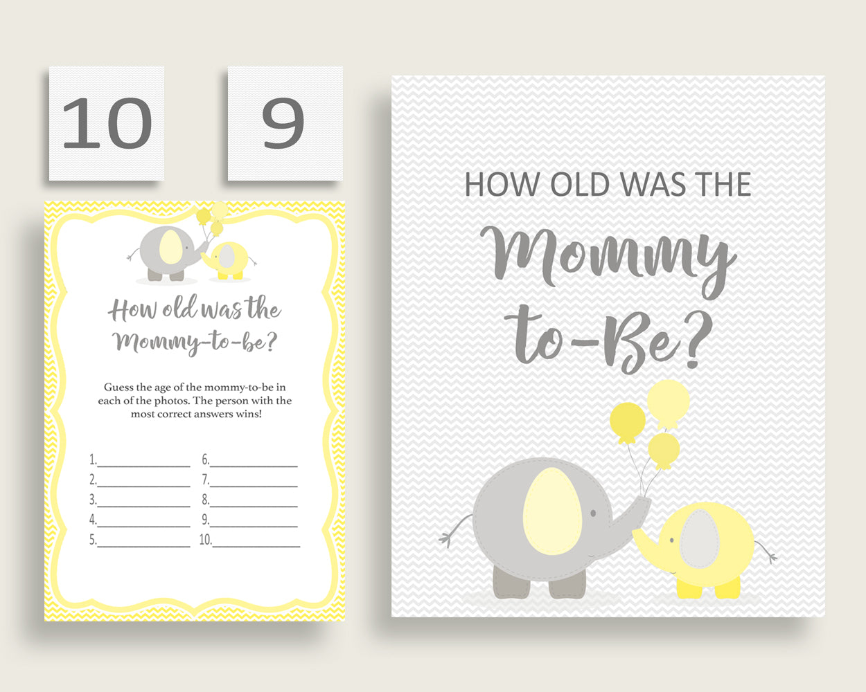 How Old Was Mommy Baby Shower How Old Was Mommy Yellow Baby Shower How Old Was Mommy Baby Shower Elephant How Old Was Mommy Yellow W6ZPZ