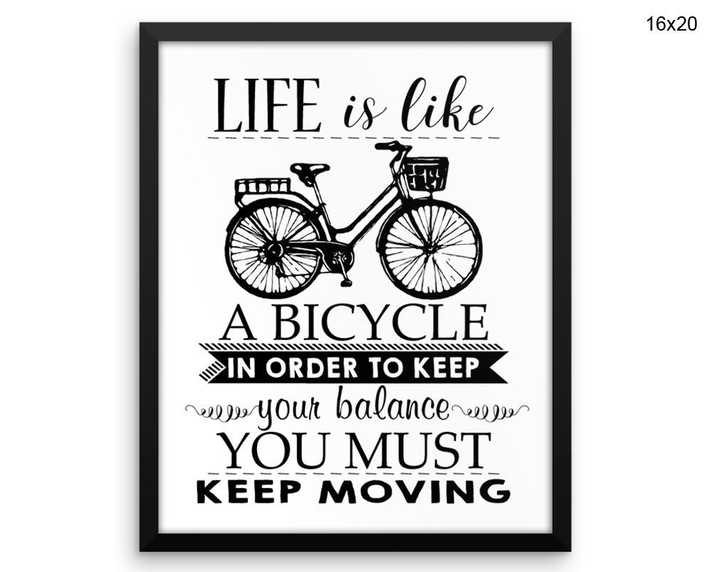 Keep Moving Print, Beautiful Wall Art with Frame and Canvas options available Inspiring Decor