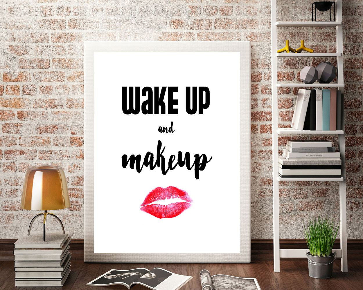 Wall Art Makeup Digital Print Makeup Poster Art Makeup Wall Art Print Makeup Fashion Art Makeup Fashion Print Makeup Wall Decor Makeup - Digital Download