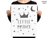 Crown Prince Print, Beautiful Wall Art with Frame and Canvas options available Nursery Decor