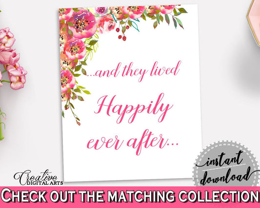 Happily Ever After Bridal Shower Happily Ever After Spring Flowers Bridal Shower Happily Ever After Bridal Shower Spring Flowers UY5IG - Digital Product