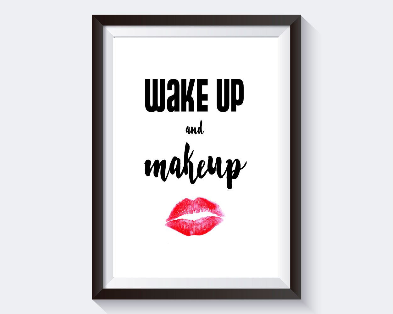 Wall Art Makeup Digital Print Makeup Poster Art Makeup Wall Art Print Makeup Fashion Art Makeup Fashion Print Makeup Wall Decor Makeup - Digital Download