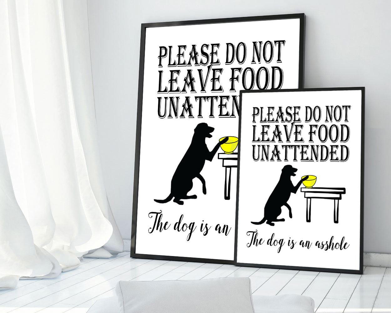 Wall Art Asshole Dog Digital Print Asshole Dog Poster Art Asshole Dog Wall Art Print Asshole Dog Living Room Art Asshole Dog Living Room - Digital Download