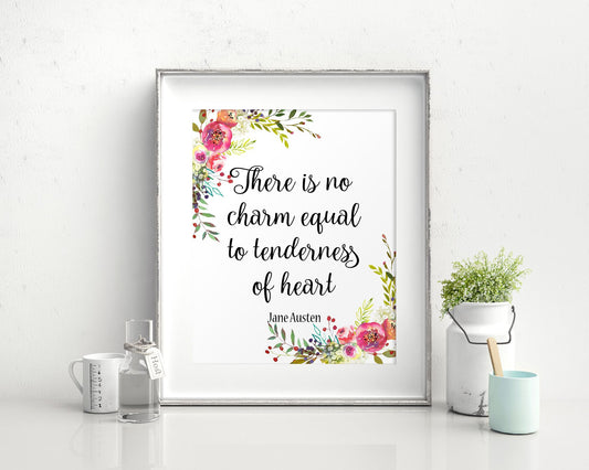 Jane Austen Prints Wall Art Jane Austen Digital Download Jane Austen Inspirational Art Jane Austen Inspirational Print Jane Austen Instant - Digital Download