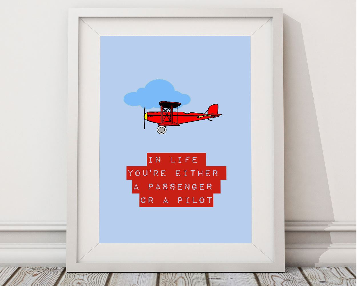 Wall Art Pilot Digital Print Passanger Poster Art Pilot Wall Art Print Passanger Inspirational Art Passanger Inspirational Print Pilot Wall - Digital Download