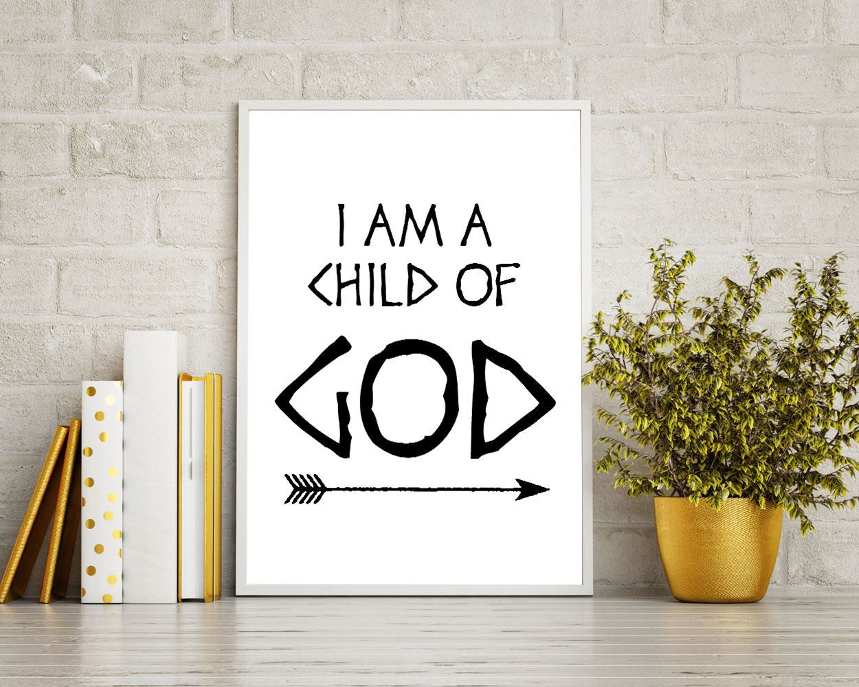 Wall Art I Am A Child Of God Digital Print I Am A Child Of God Poster Art I Am A Child Of God Wall Art Print I Am A Child Of God Faith Art I - Digital Download